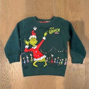 The Grinch Kids Green Sweatshirt
